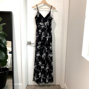 Bebe semi formal sexy dress with slit